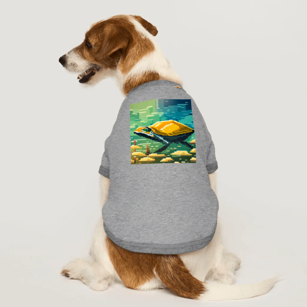 ワンダーワールド・ワンストップのドット柄の生物 Dog T-shirt