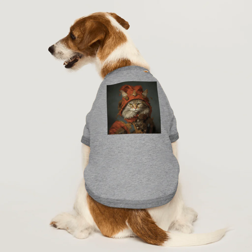 Shiyunのドット猫 グッズ Dog T-shirt