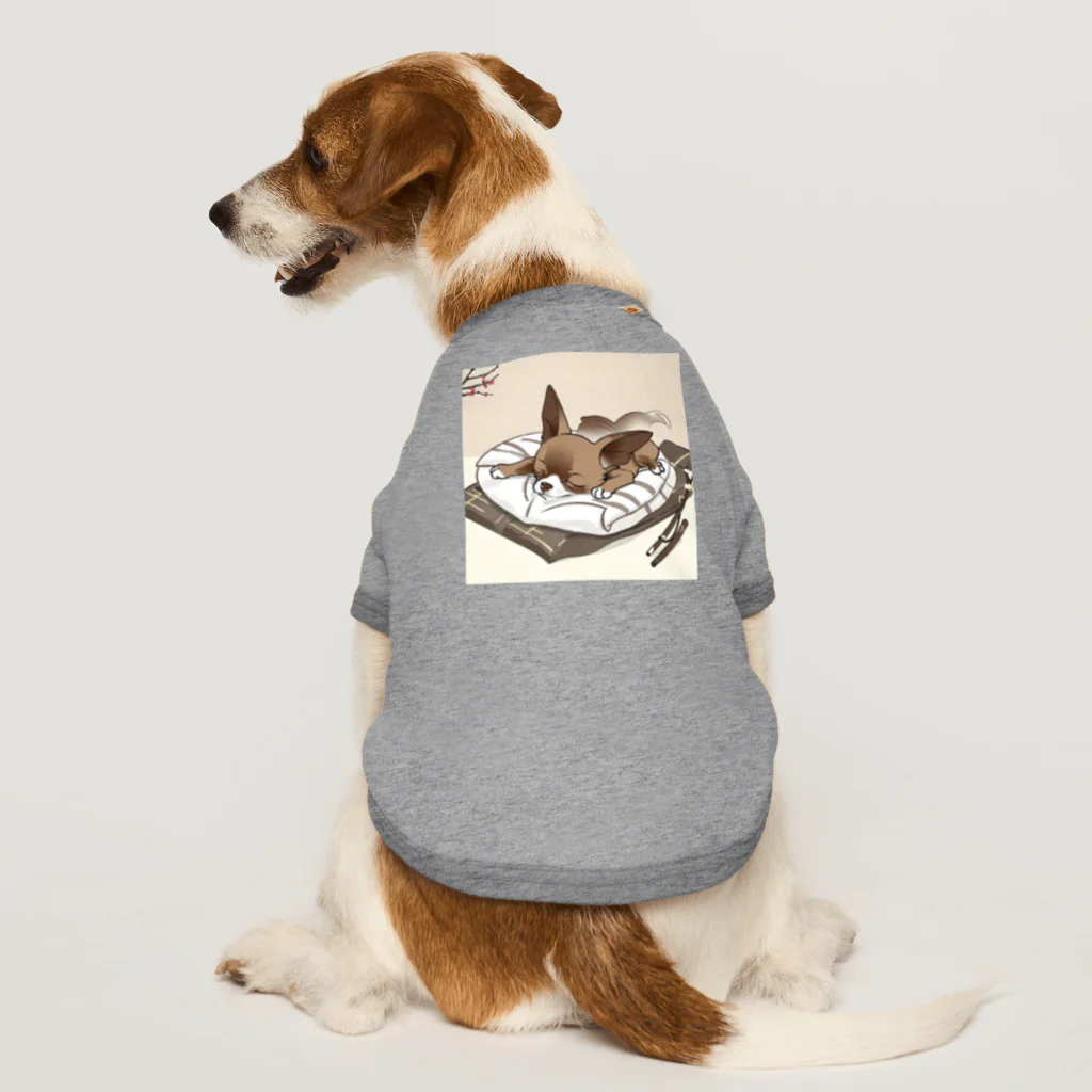 GORIZOのチワワ侍むさし Dog T-shirt