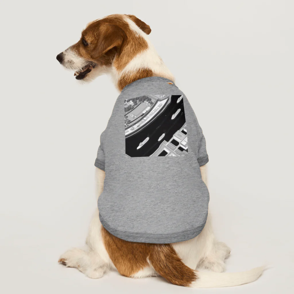 YoMiTの有名な観光スポットイメージ画像：パナマ運河（パナマ） Dog T-shirt