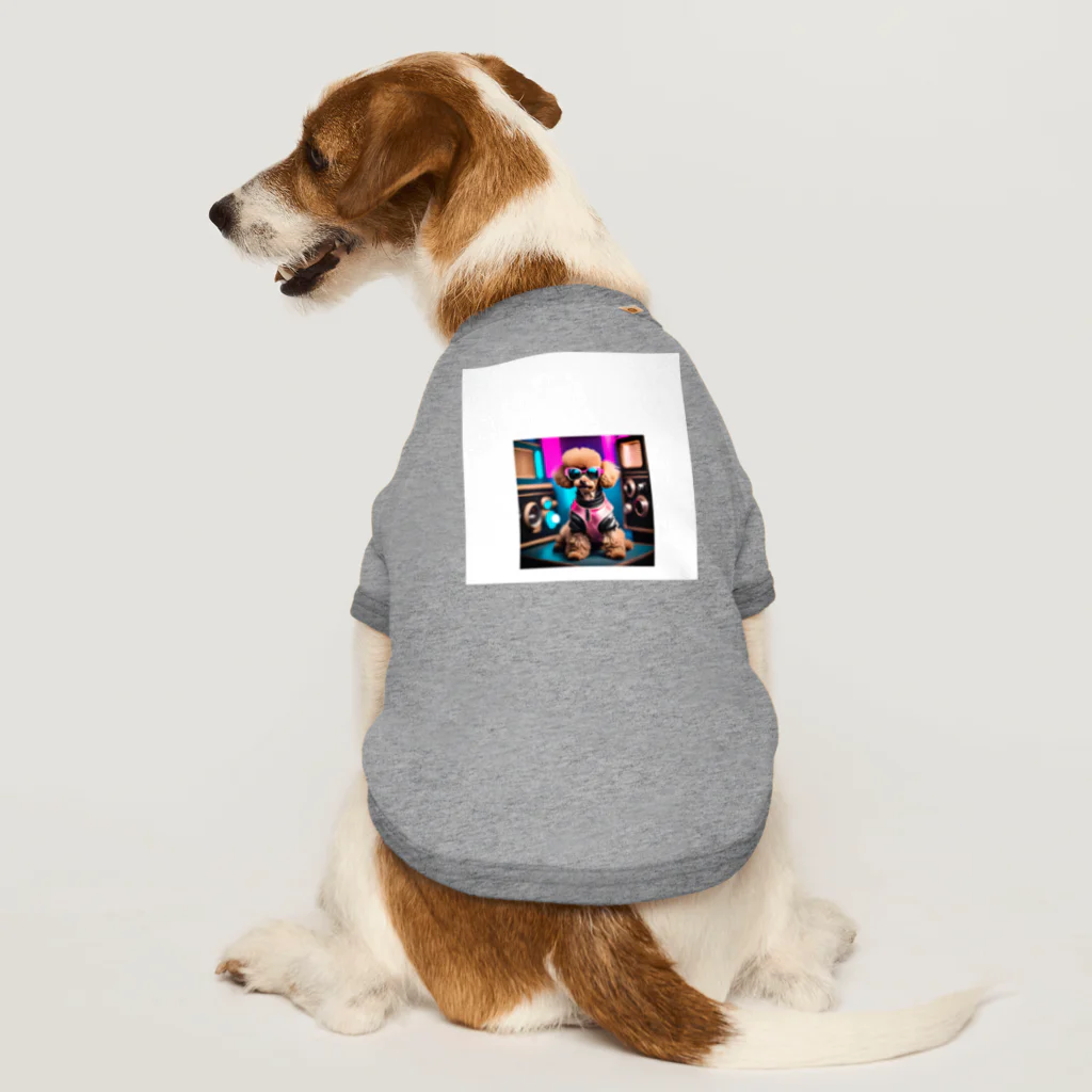 Lupinのかっこかわいいトイプードル Dog T-shirt