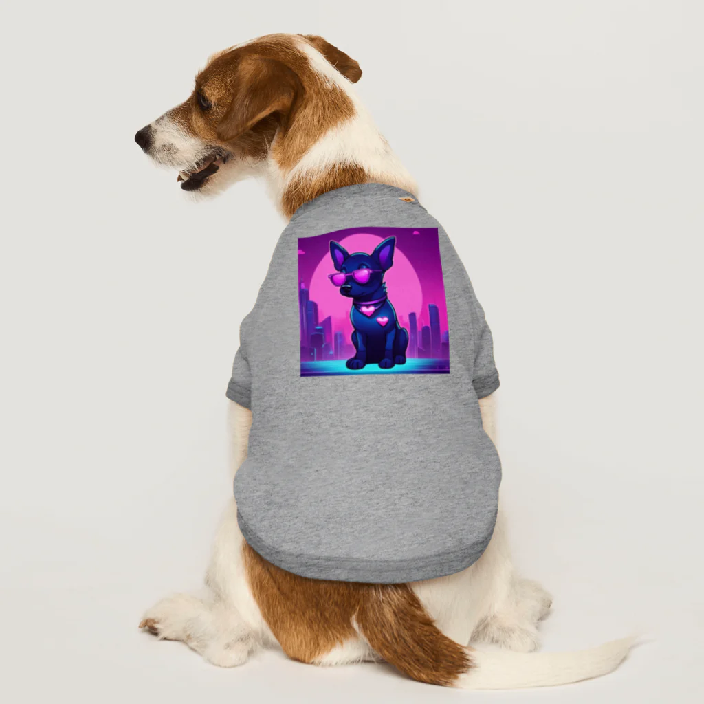 k-famのファッションドッグ・ピンク Dog T-shirt