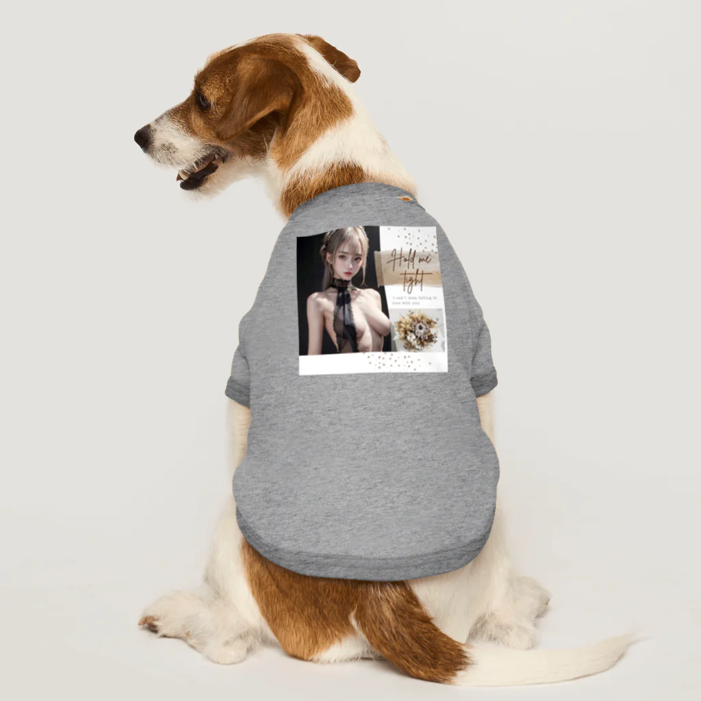 sounya sounyaの美女 図鑑（ホールド） Dog T-shirt