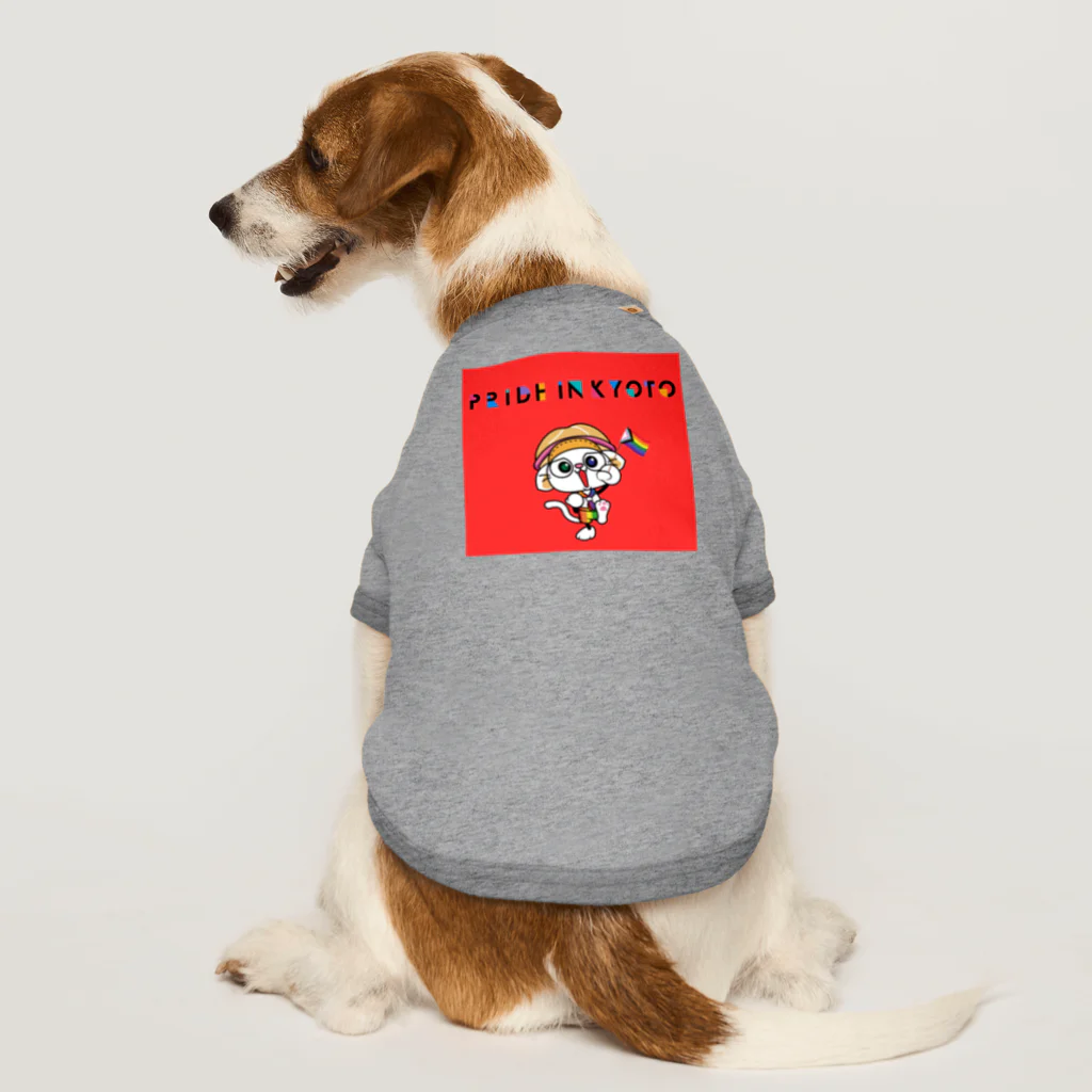 PRIDE in KYOTOのことにゃんRED Dog T-shirt