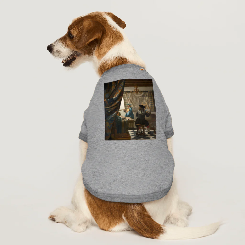 世界美術商店の絵画芸術 / The Art of Painting Dog T-shirt