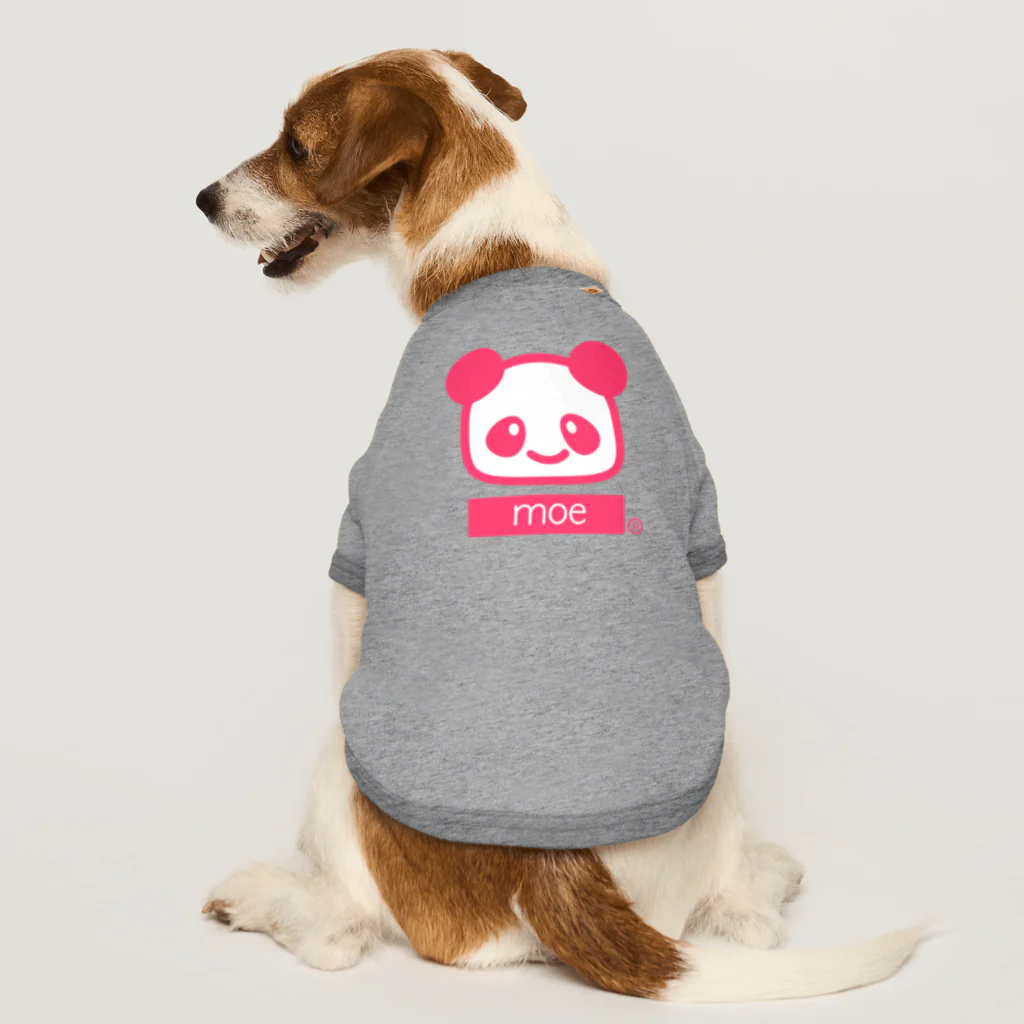 petitringo -プチリンゴ-のパンダのロック Dog T-shirt