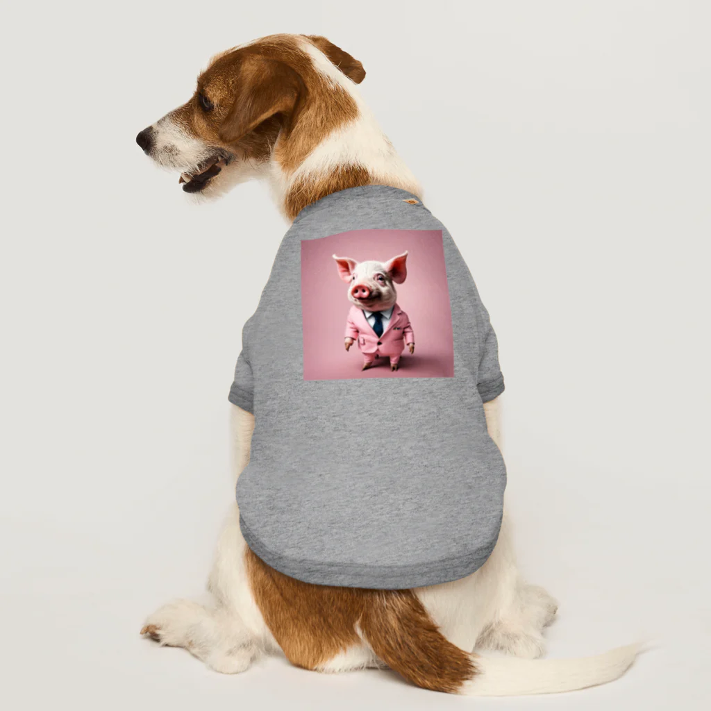 イケてる豚のイケてる𓃟⋆⋆ Dog T-shirt