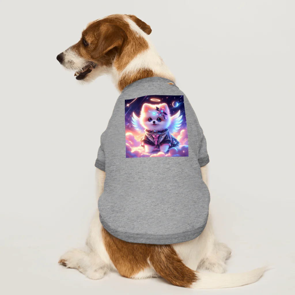 Pom-Dog'sのプリティーエンジェル　ポメラニアン Dog T-shirt