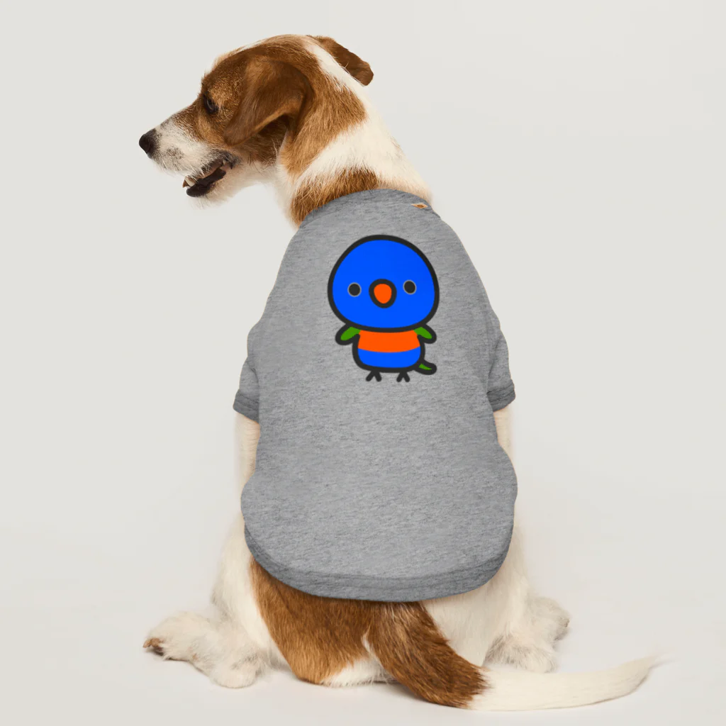いんこ屋堂のゴシキセイガイインコ Dog T-shirt
