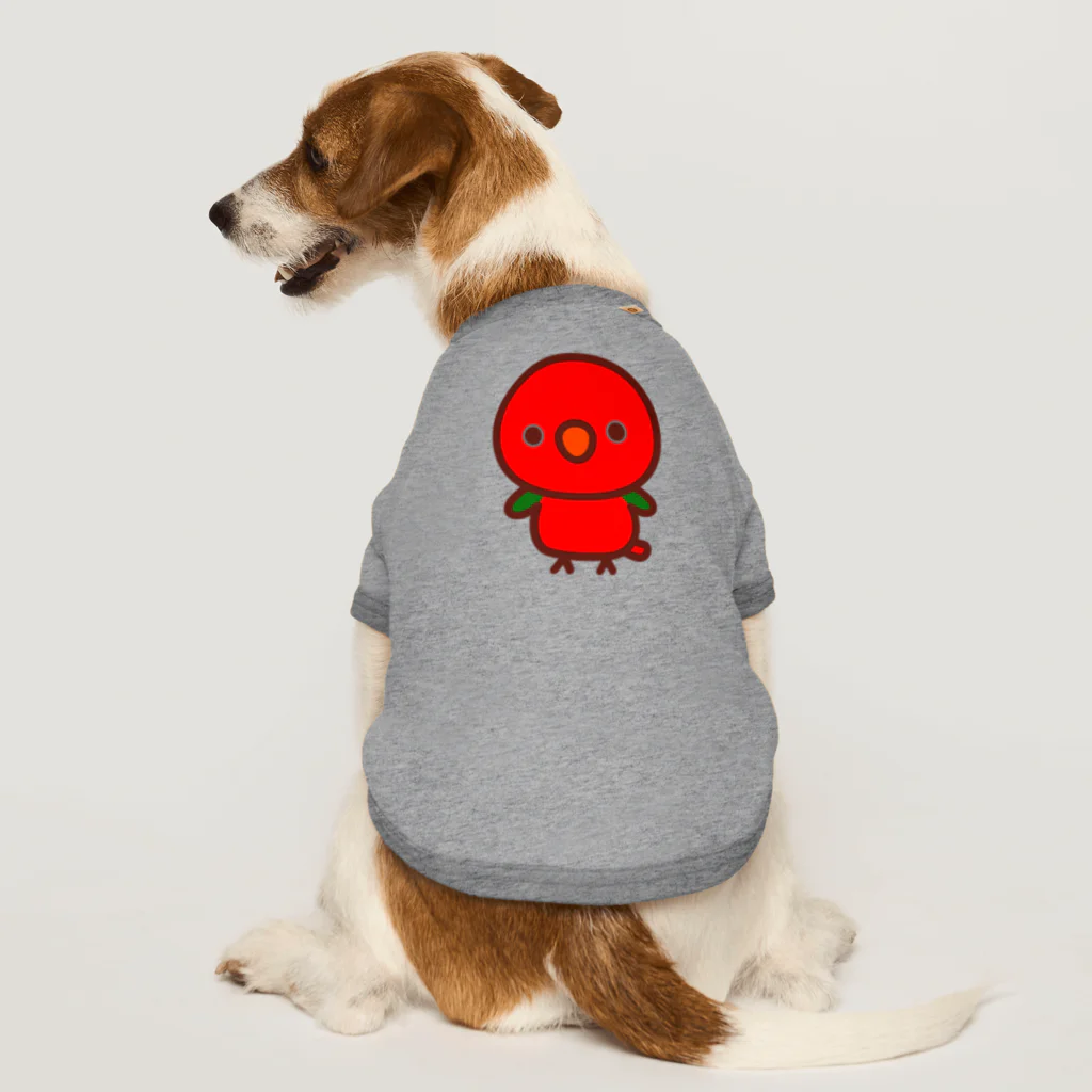 いんこ屋堂のショウジョウインコ Dog T-shirt