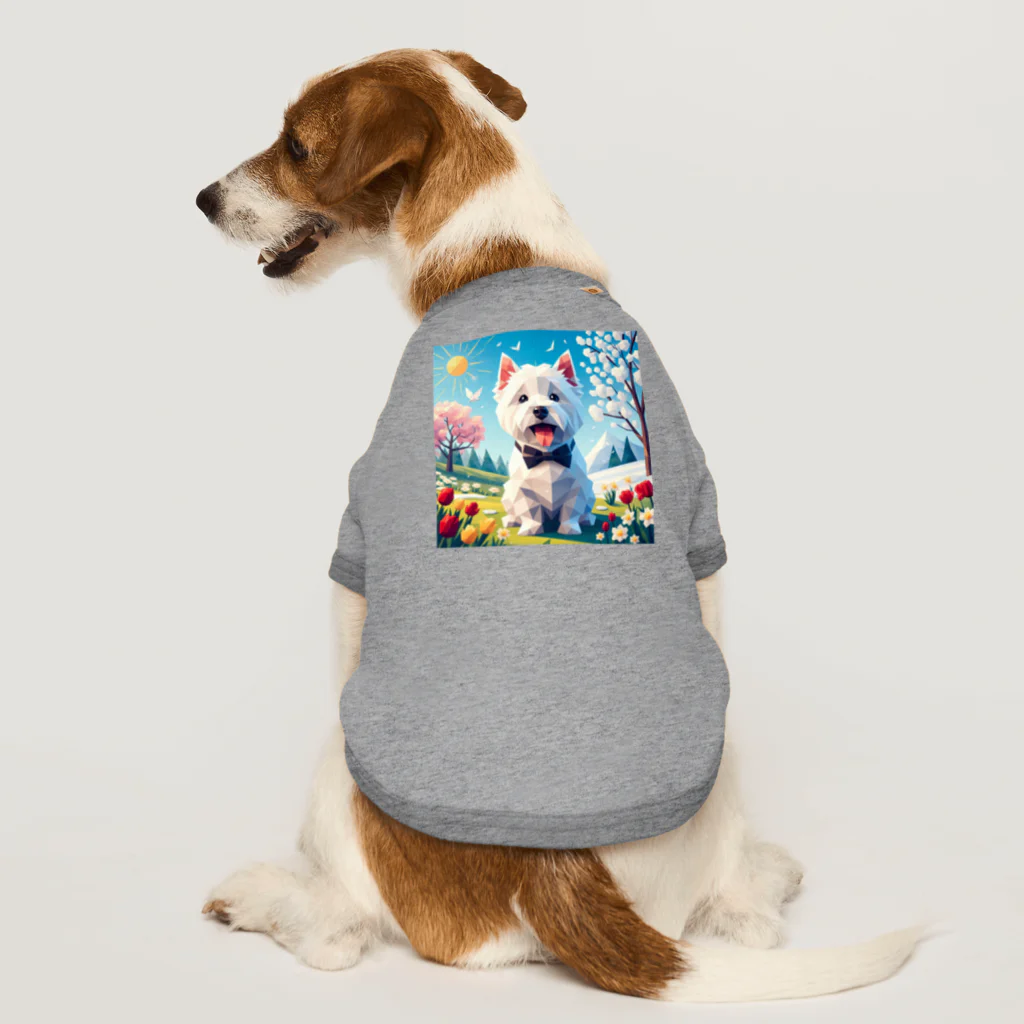 Caron-ka-Ron-kaのウエスティGoods① Dog T-shirt