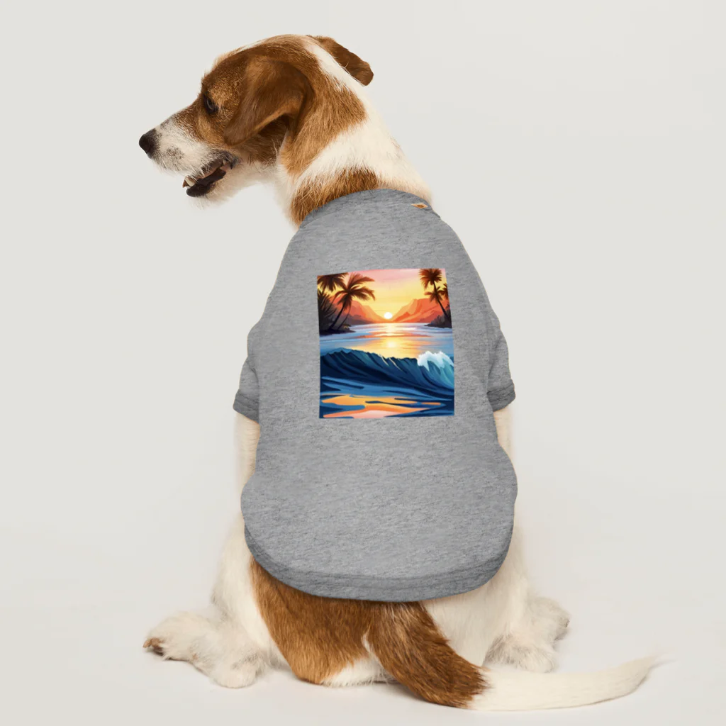 Luminaのラストウェーブ Dog T-shirt