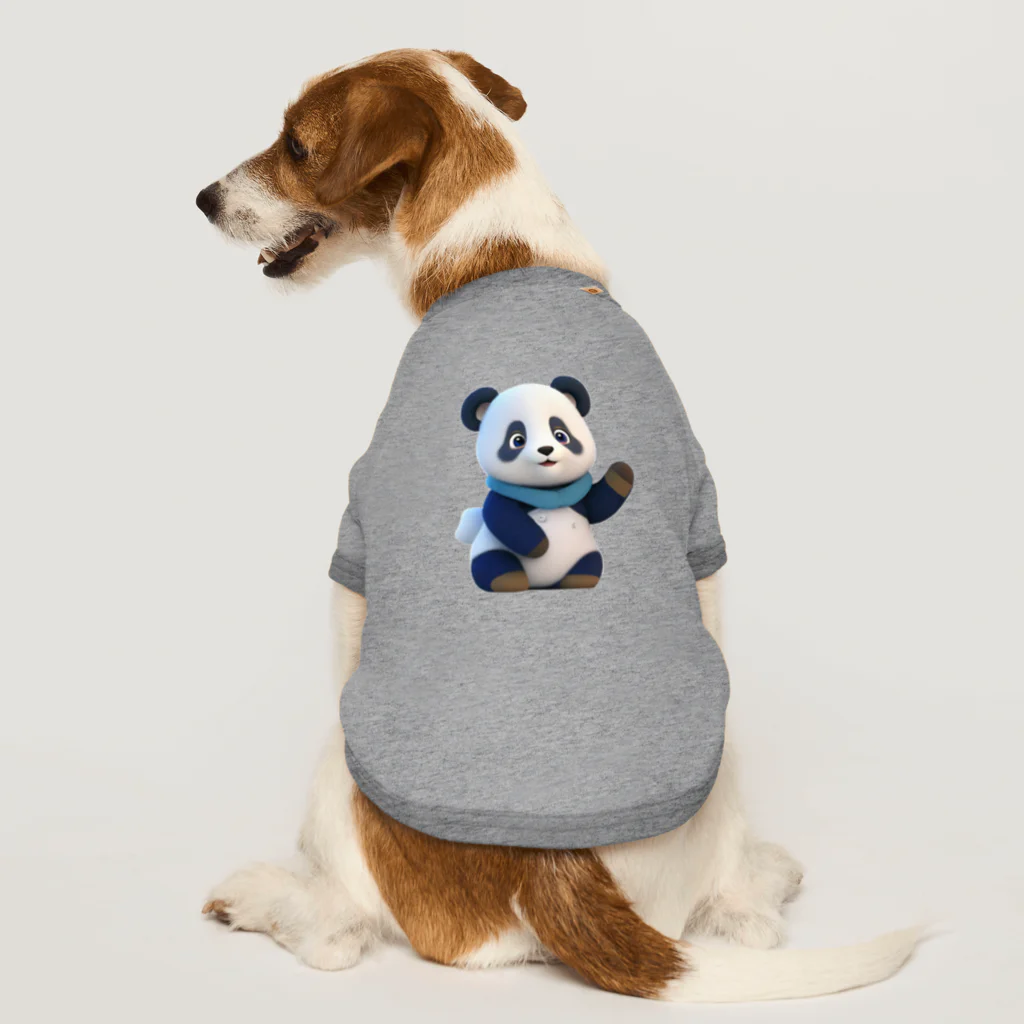 ぱんだまんの防寒パンダ Dog T-shirt