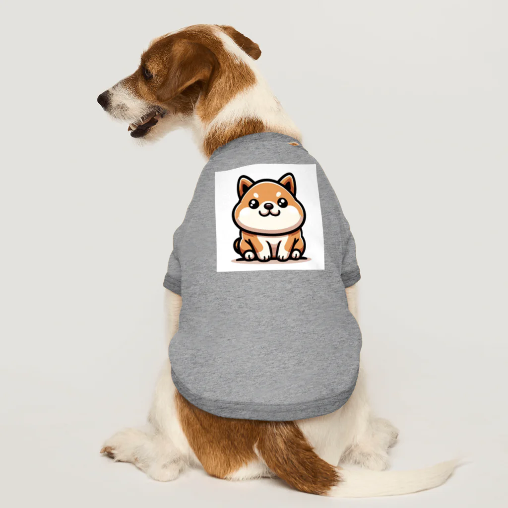 rajeckのしばまるくん Dog T-shirt