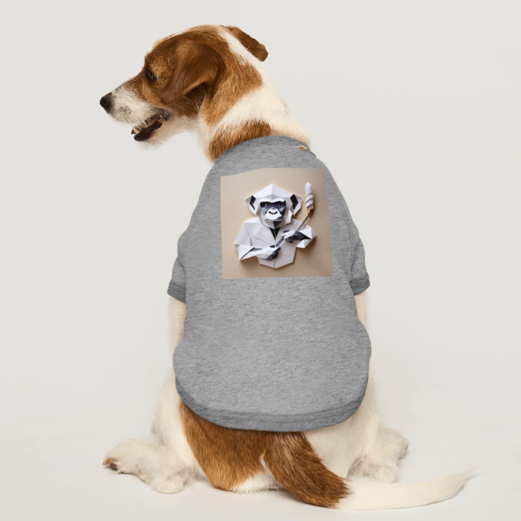 yumiceのice meets　オリガミチンパンジー Dog T-shirt