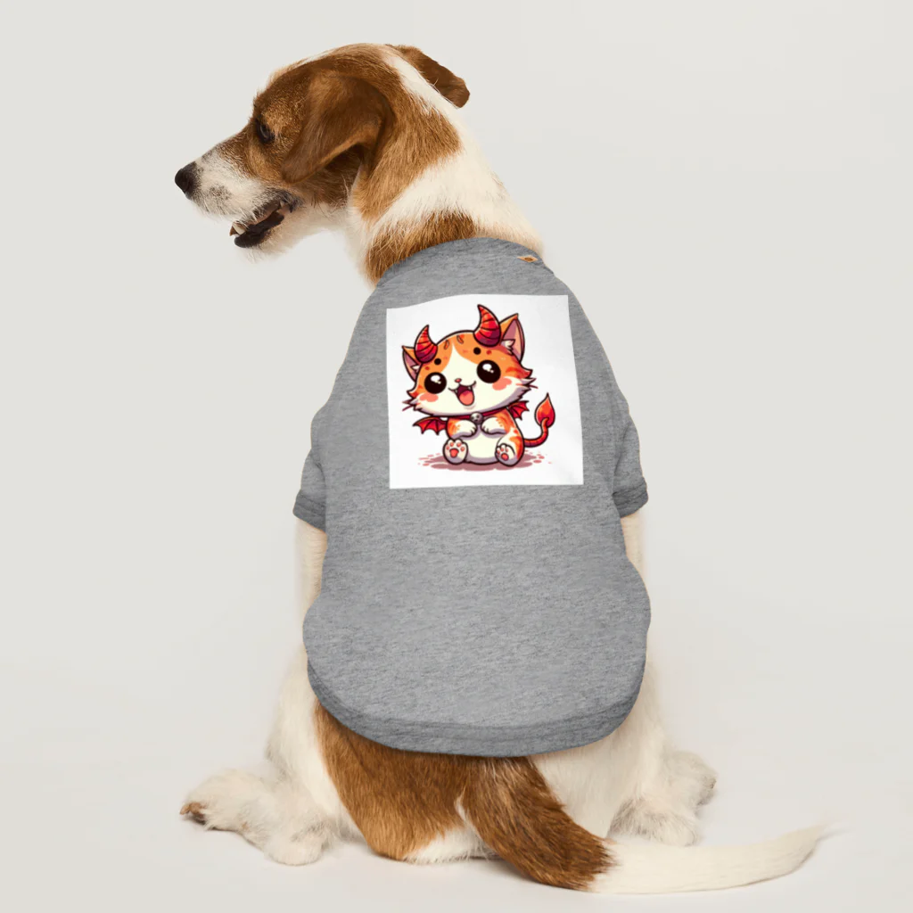 zuuu-の☆悪魔の世界のアイドルにゃんこ☆ Dog T-shirt