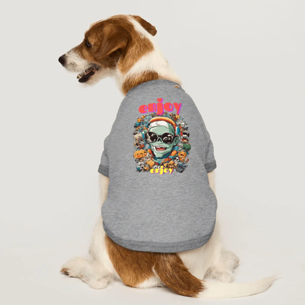 yumekauのENJOYしようゼ Dog T-shirt