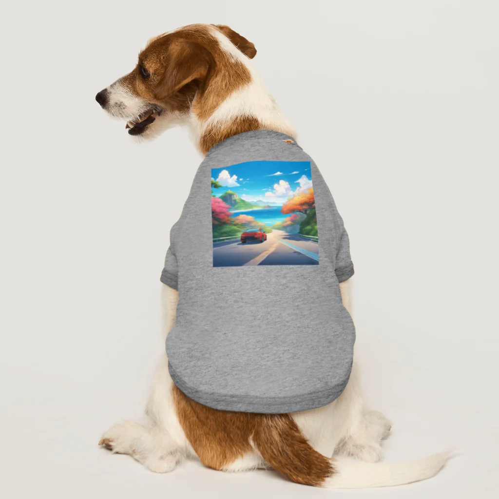 kaiminsapoのウチナー　ドライブ Dog T-shirt