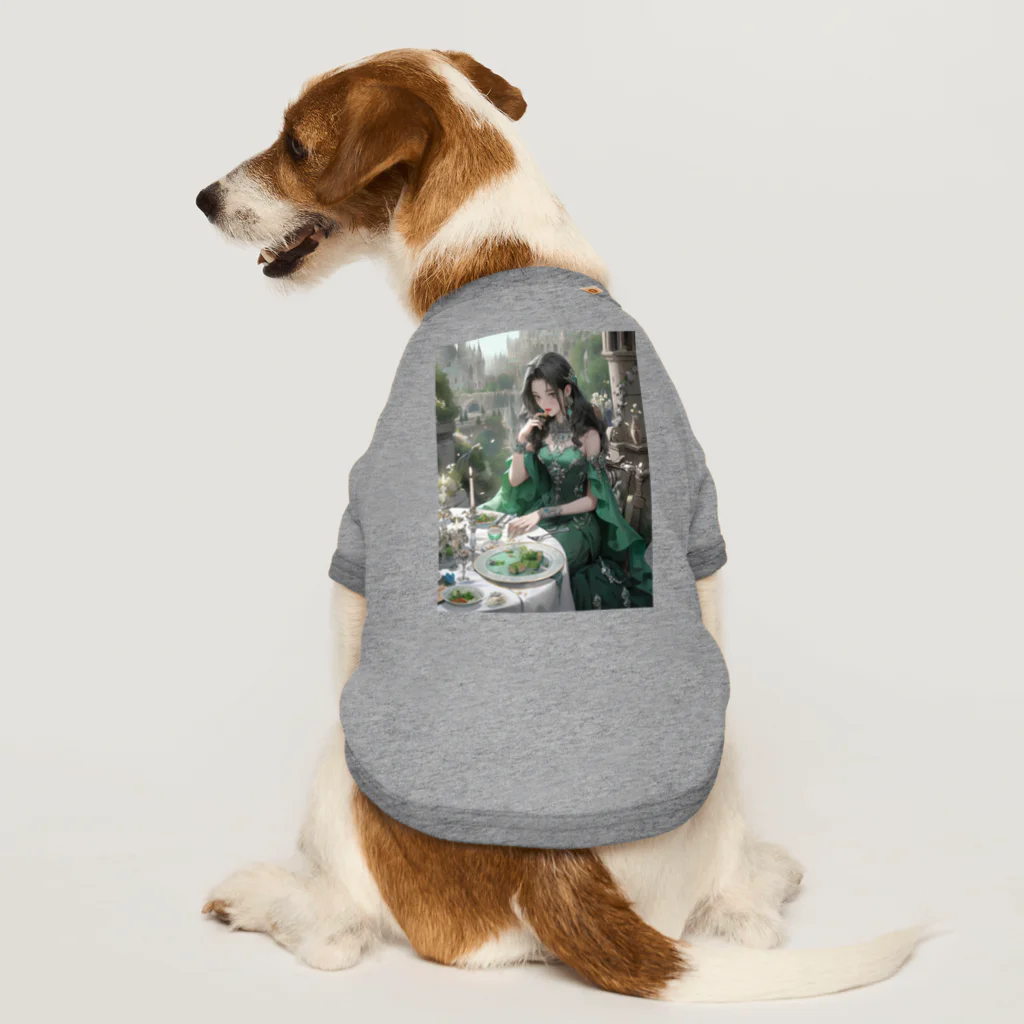 AQUAMETAVERSEの豪華客船でディナー　sanae 2074 Dog T-shirt