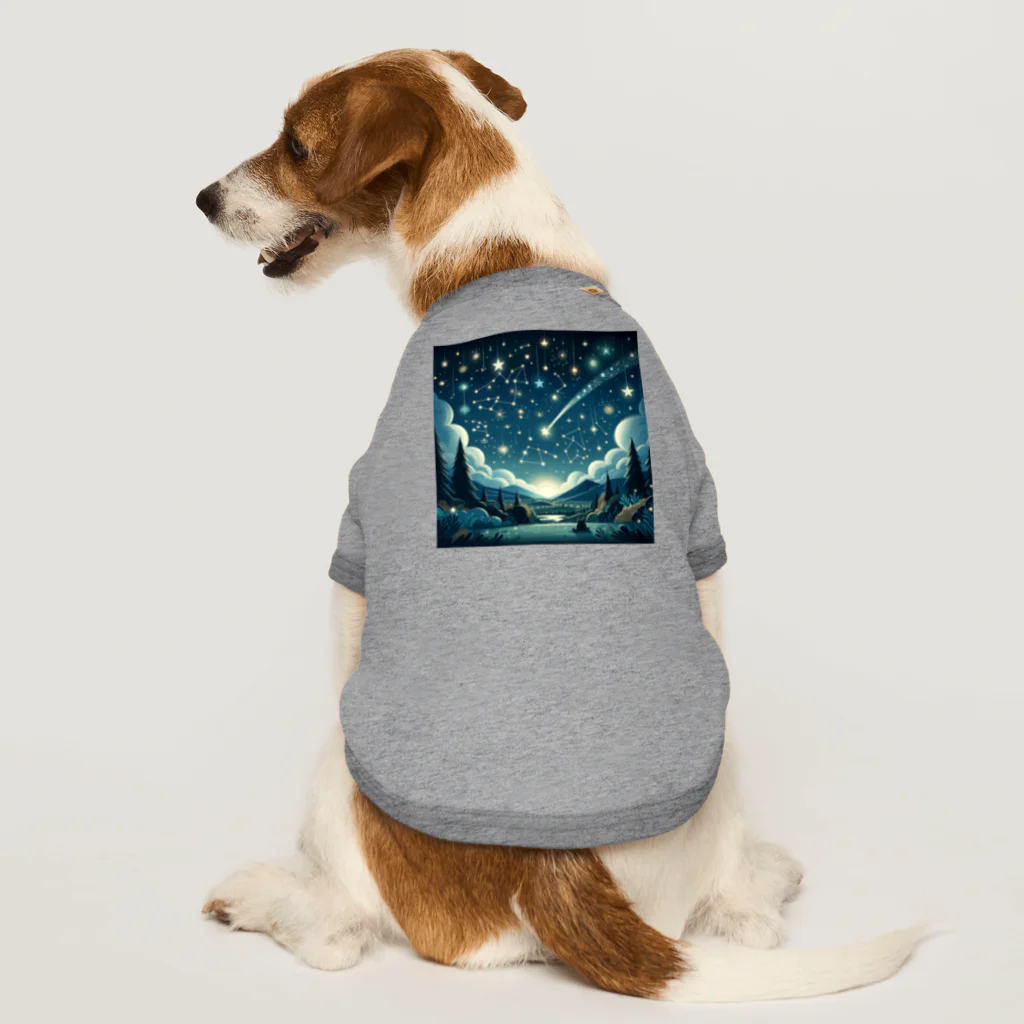 ほっこり絵音舎のほしのおともだち Dog T-shirt