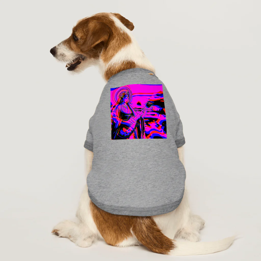 moon_takuanの瀬織津姫とロック2「Seoritsuhime and Rock2」 Dog T-shirt