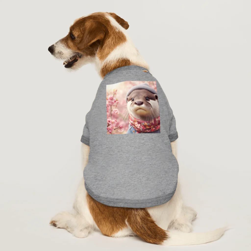 「動物ミリ屋」の桜奇麗やんいいやん Dog T-shirt