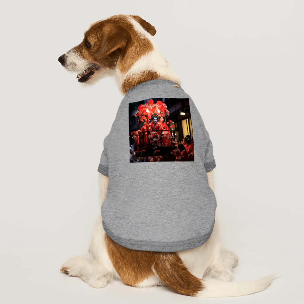 AQUAMETAVERSEの日本三大祭り　祇園祭　akari 2204 Dog T-shirt