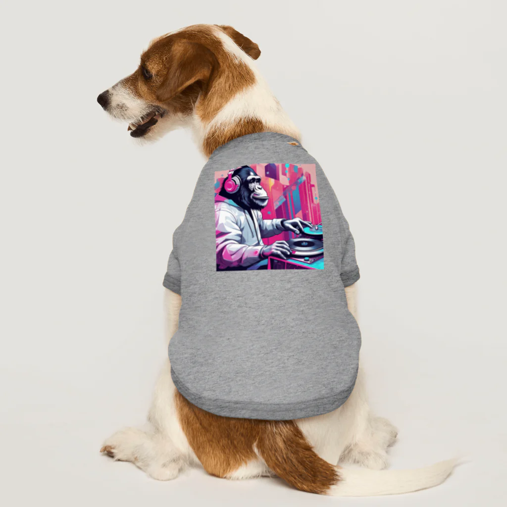 ニュートラルノードのDJごりごりら Dog T-shirt