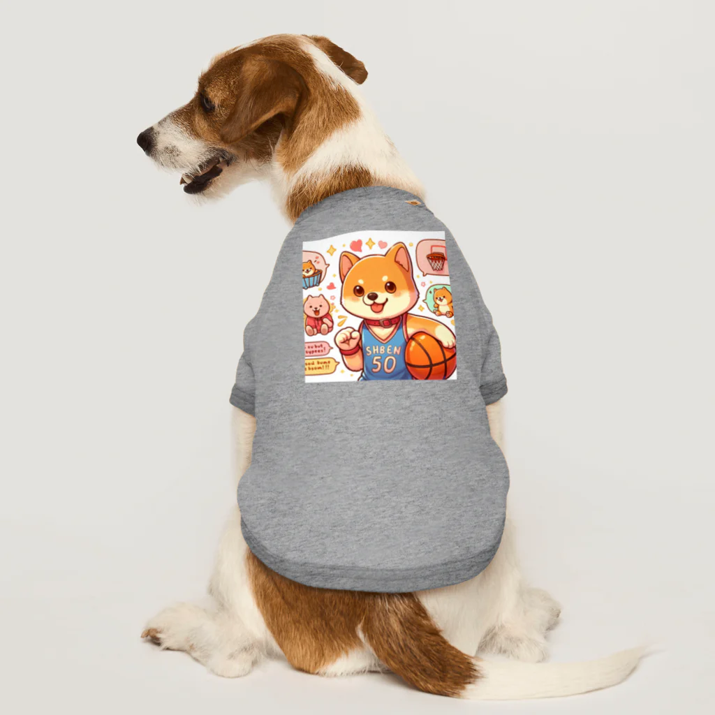 KATERAのバスケットボール犬　SHBEN Dog T-shirt