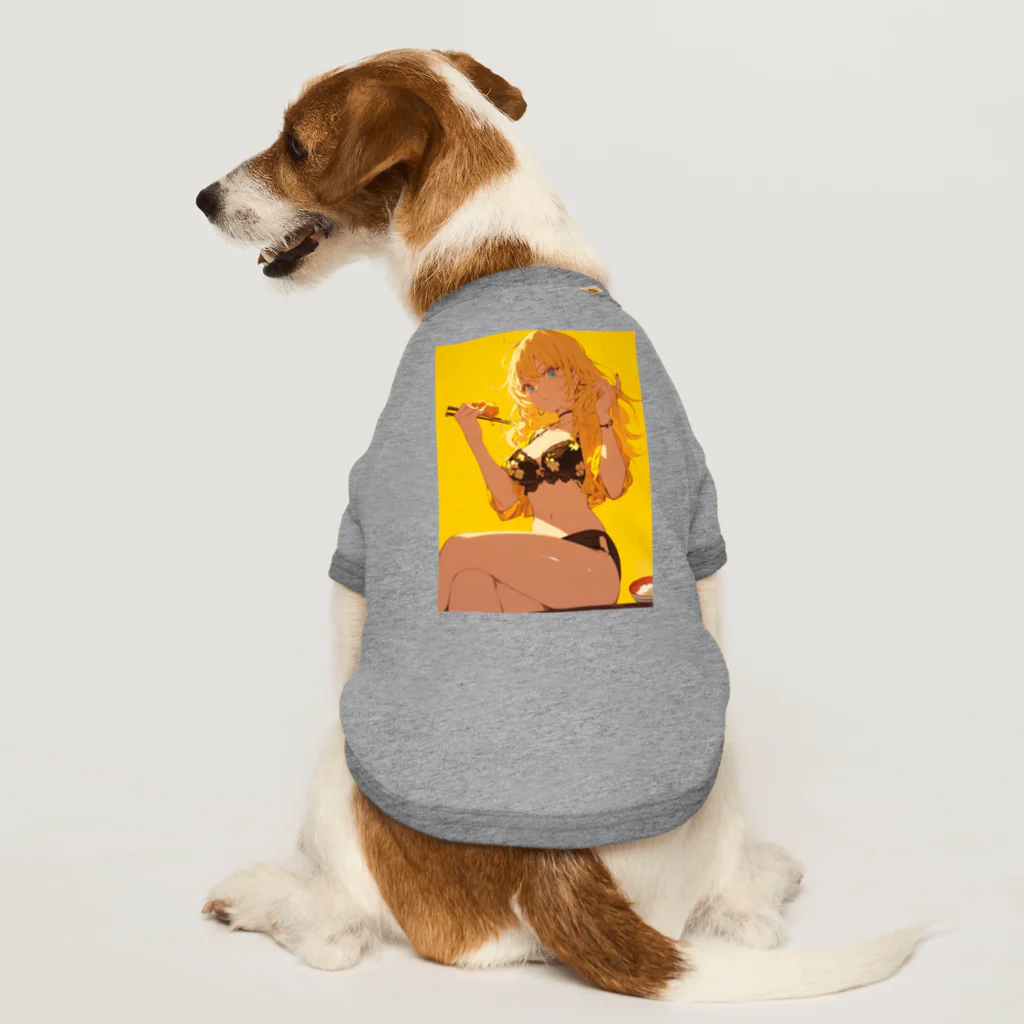 AQUAMETAVERSEの黄金色のおやつ時間 Marsa 106 Dog T-shirt