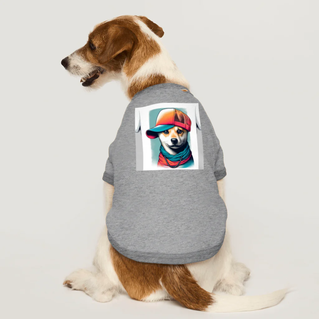 キャップ犬専門店のキャップ犬14 Dog T-shirt