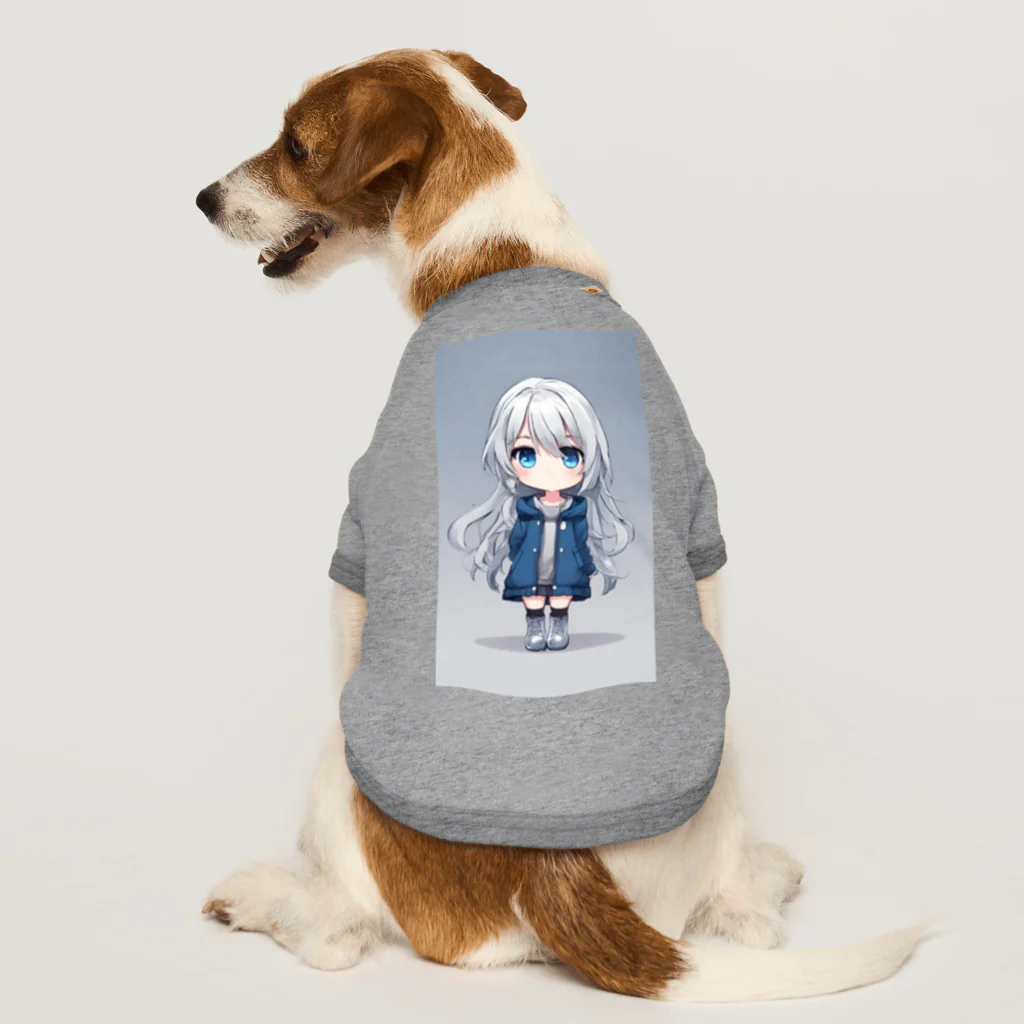 IYASHIのcute girl 2 ドッグTシャツ