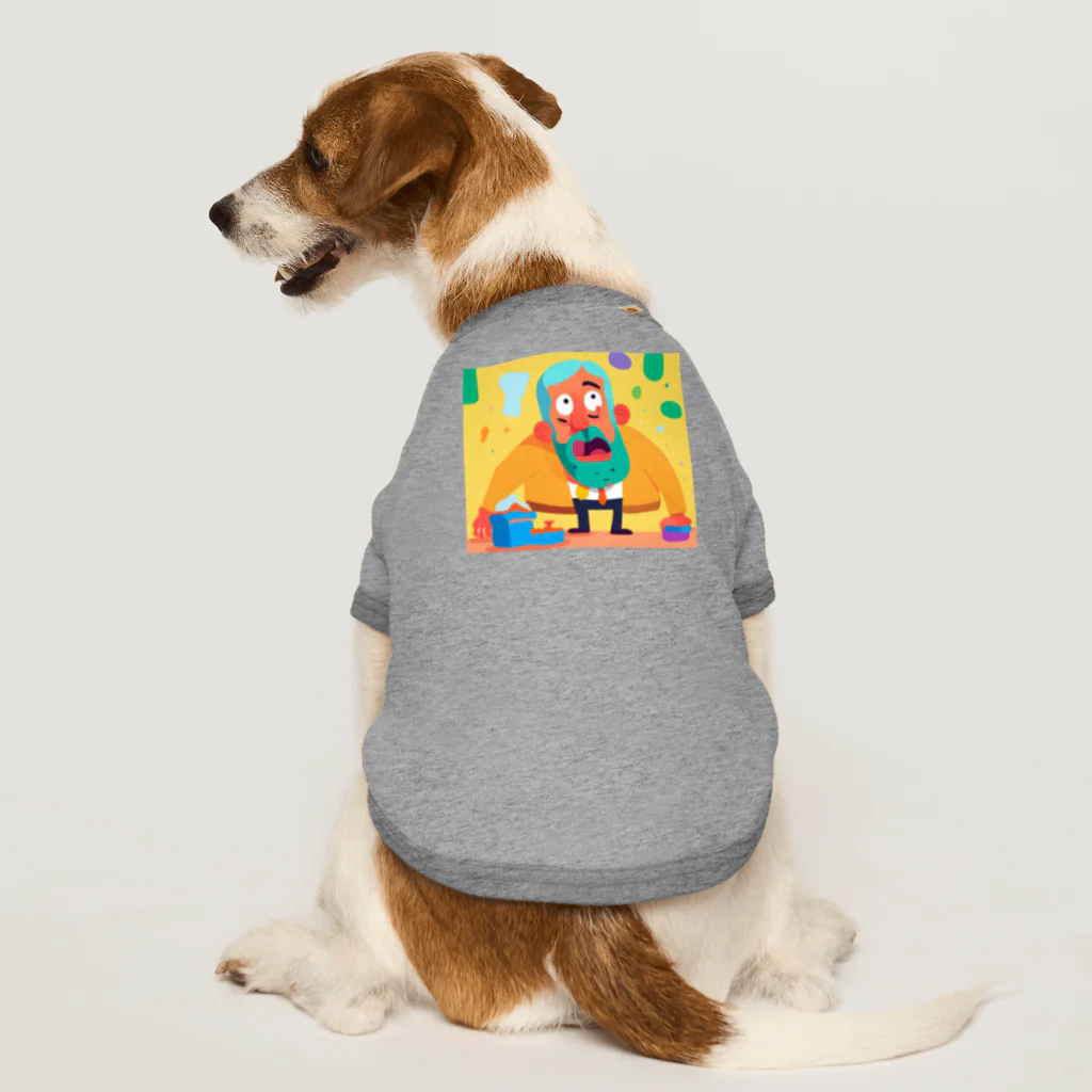 JINPACHIの気配りができる男 Dog T-shirt