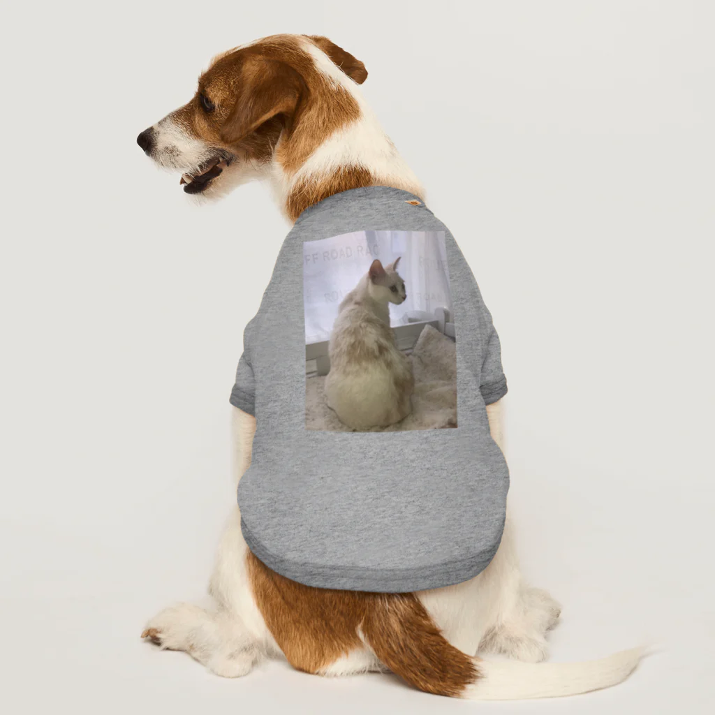Mizuki・ASIA CATの後ろ美猫MILU🐾 Dog T-shirt