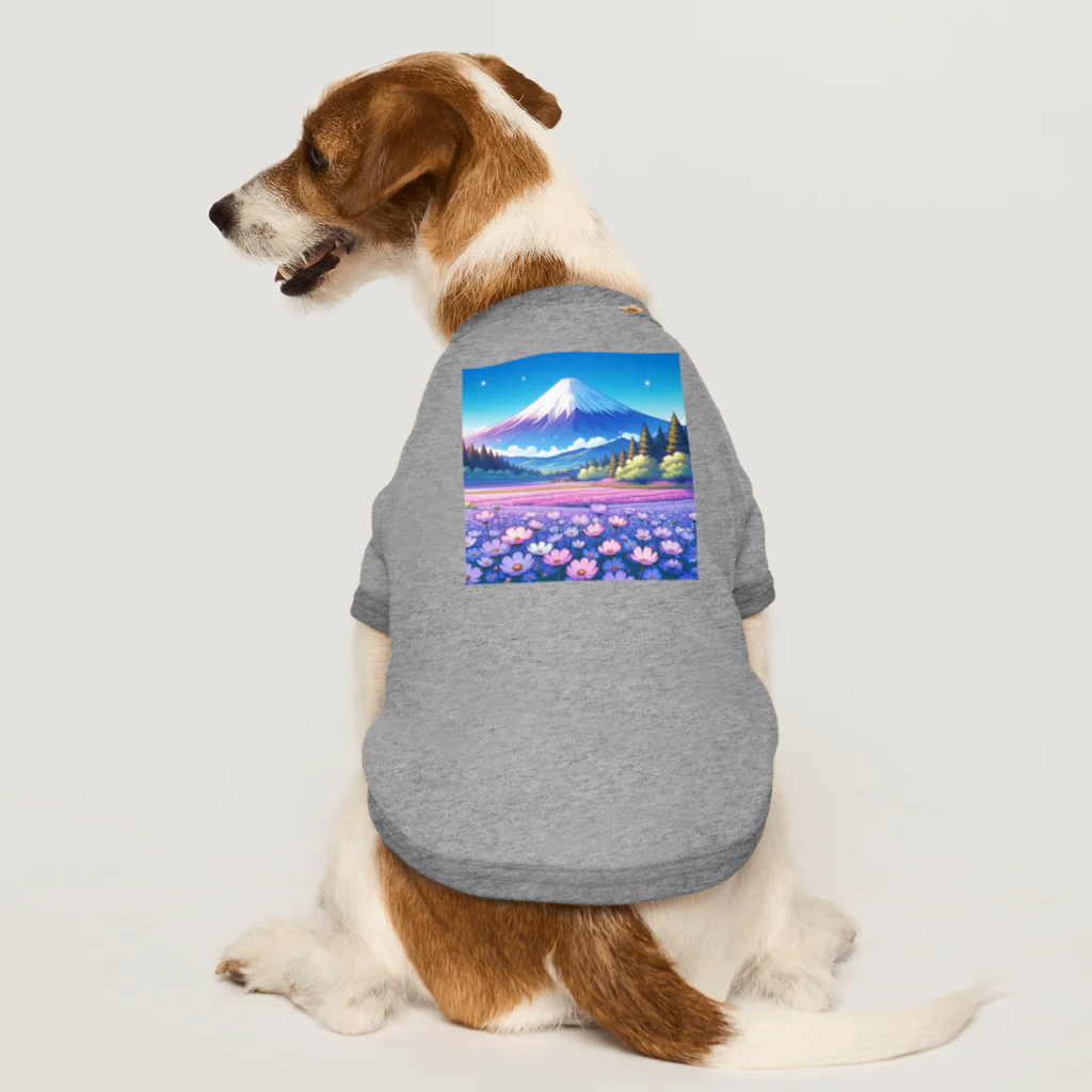 Qten369の日本の美しい風景 Dog T-shirt