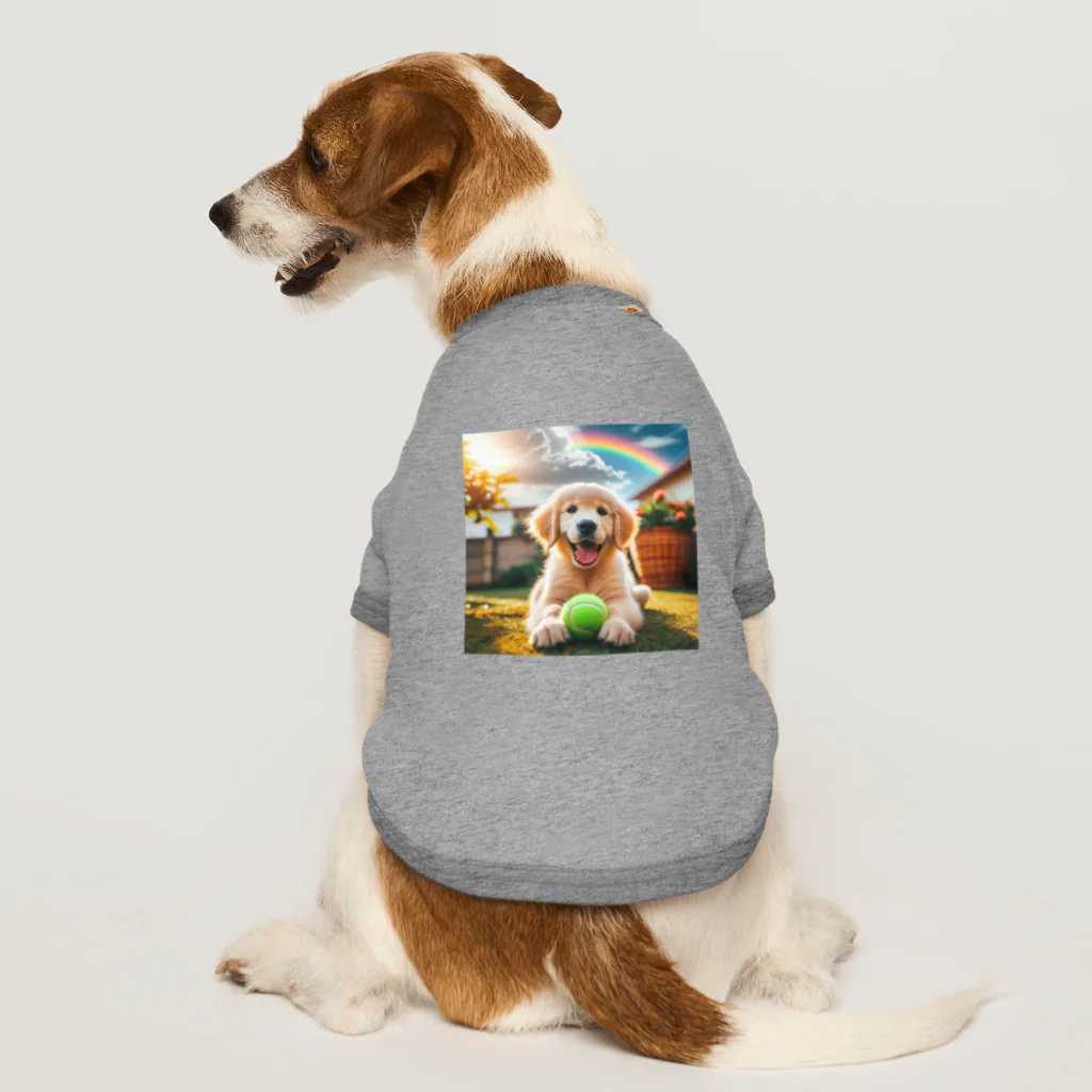 アニマルペイントの犬のグッズ Dog T-shirt