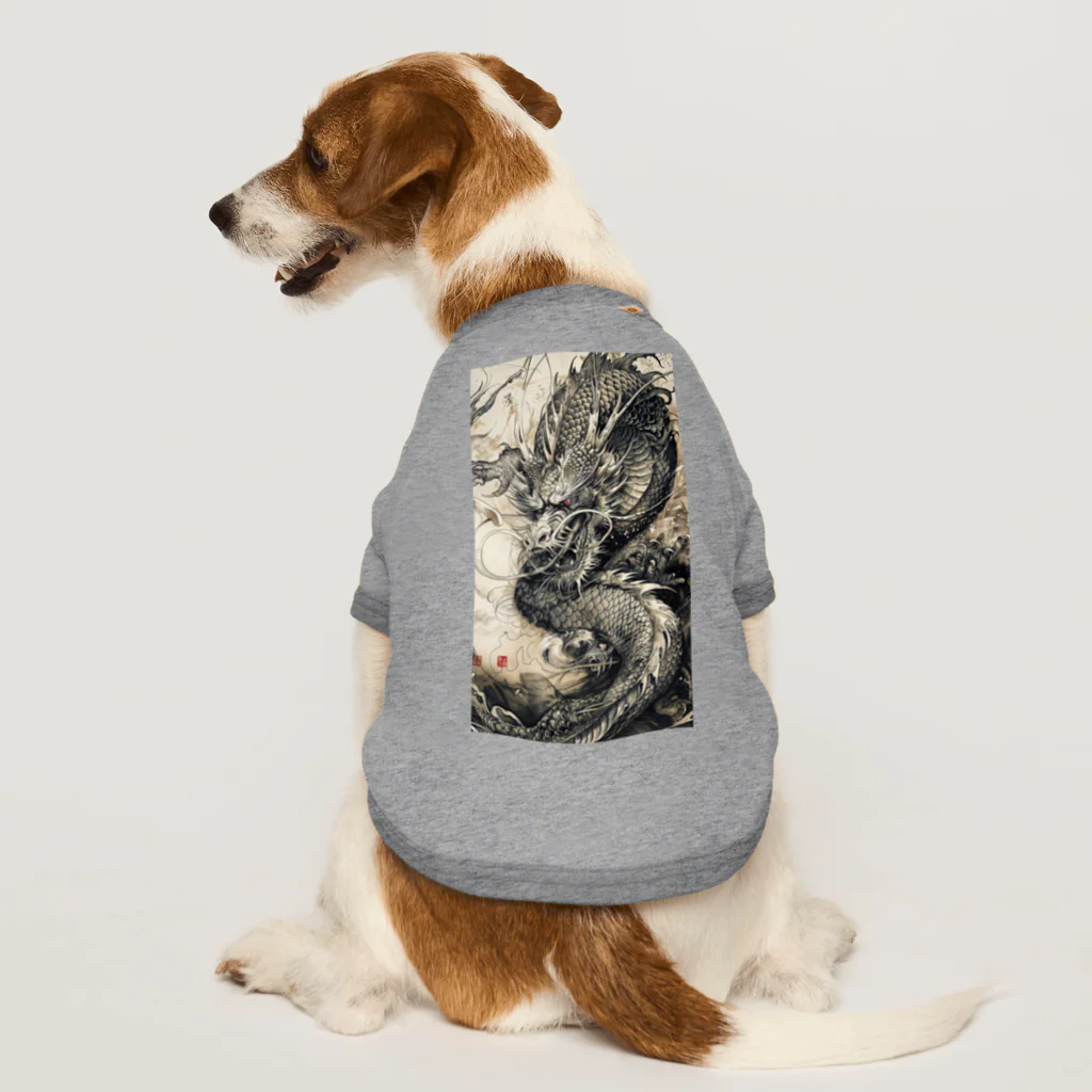 Leopardxxxの龍神 Dog T-shirt