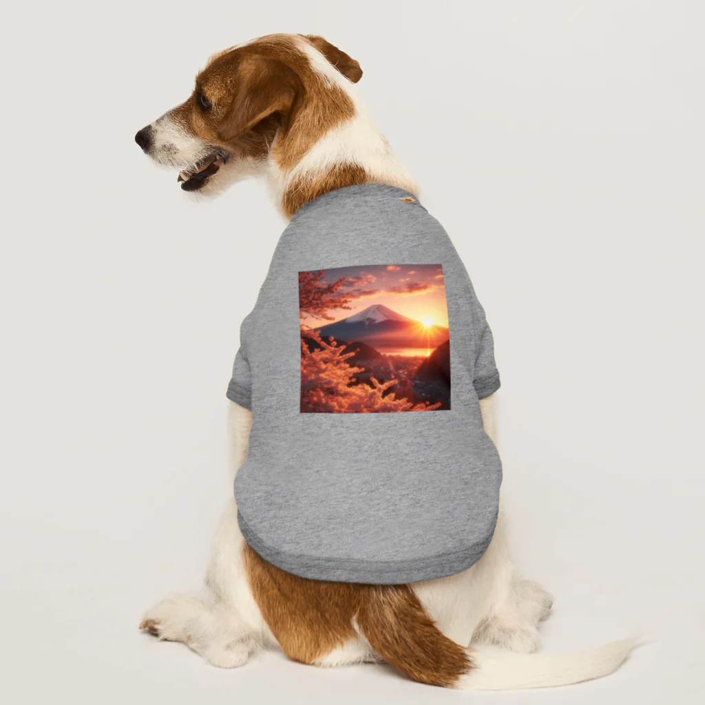 ホリデーshopのフジ Dog T-shirt