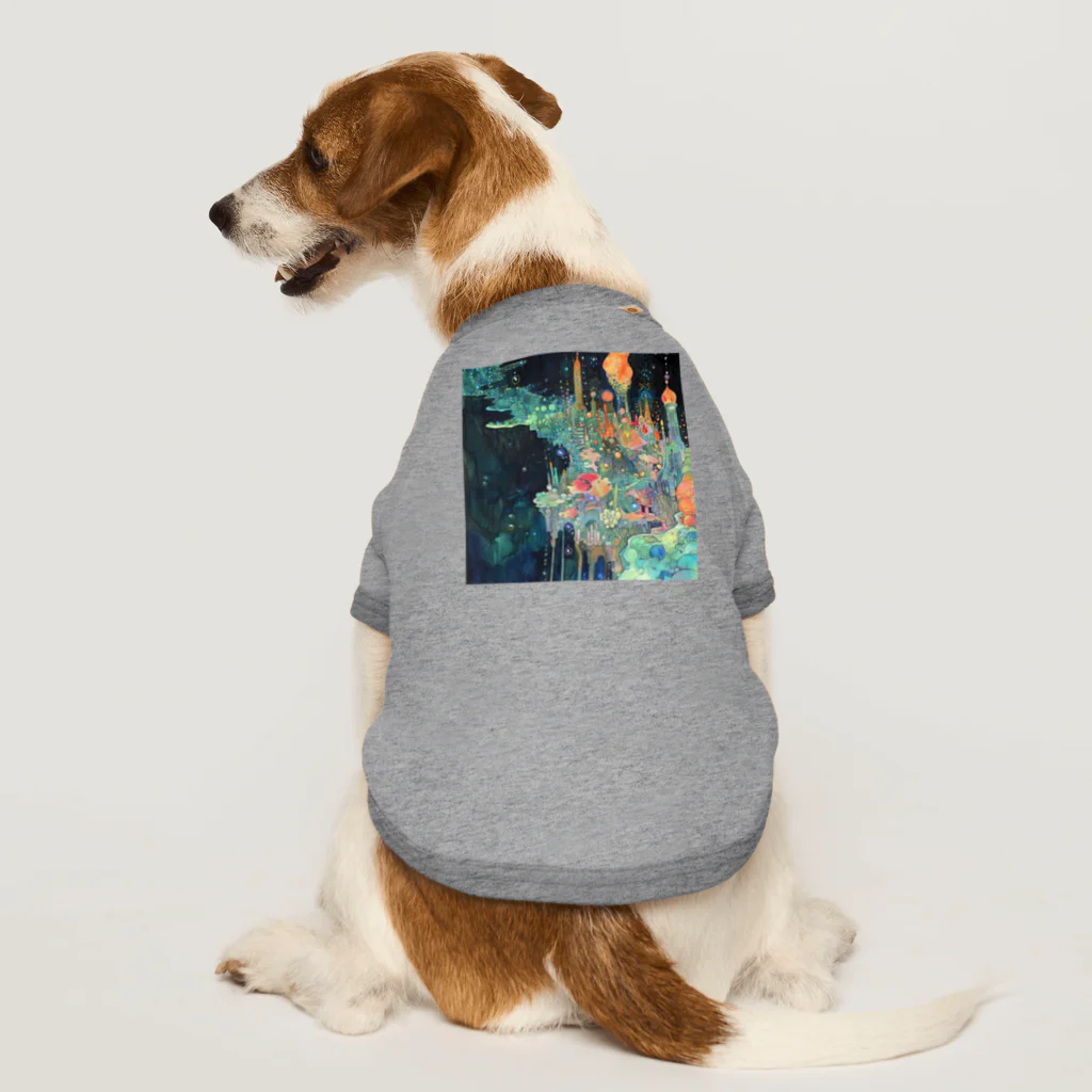 akoluのmicro Dog T-shirt