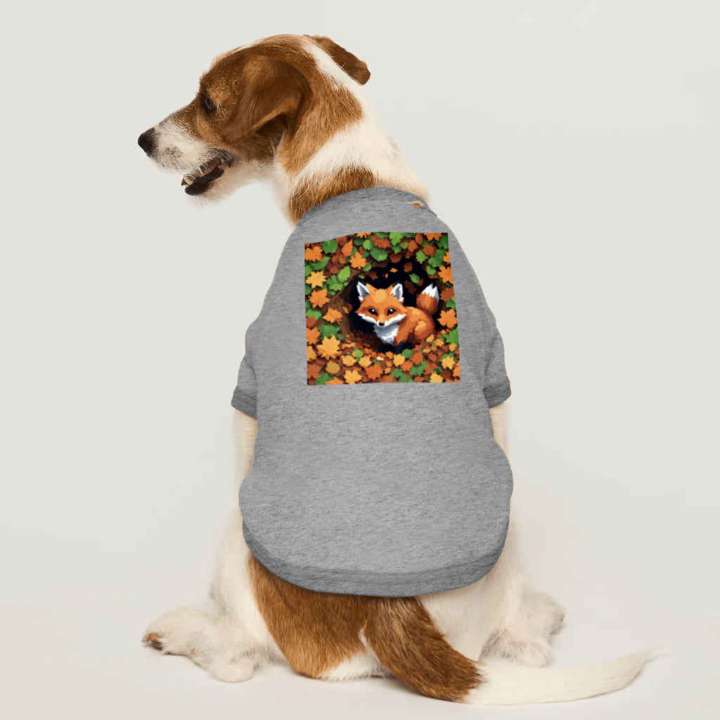 ive-5911の森の中のキツネ Dog T-shirt