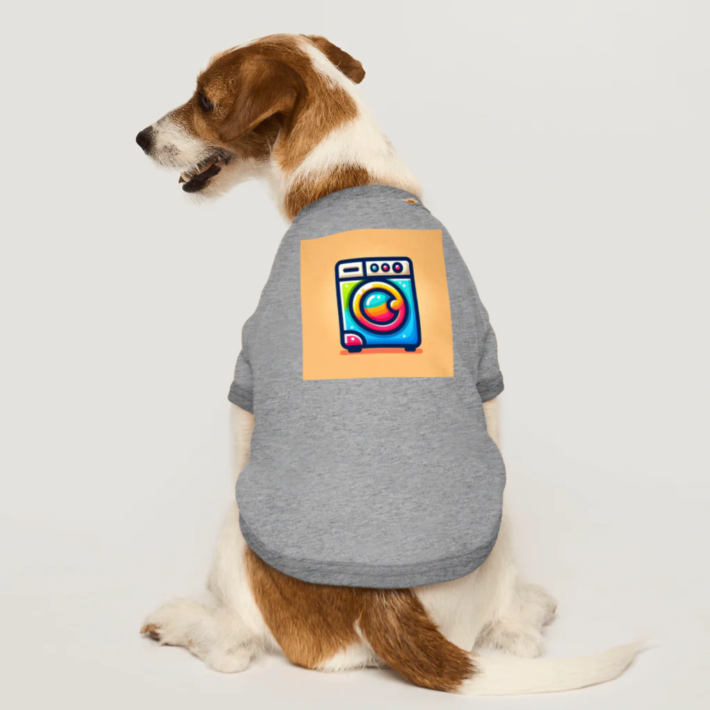 GOKYO-yaのカラフルセンタクキ Dog T-shirt