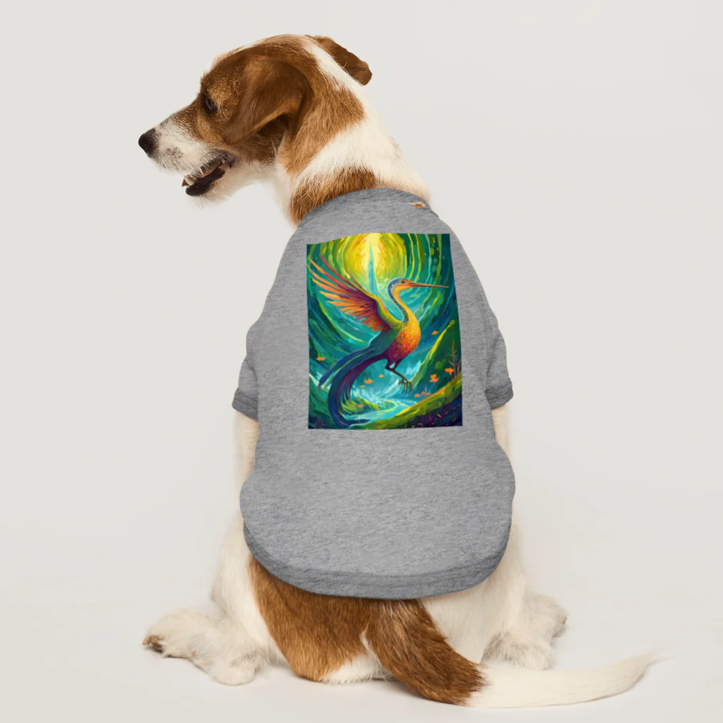 フリーダムの異世界のトリ Dog T-shirt