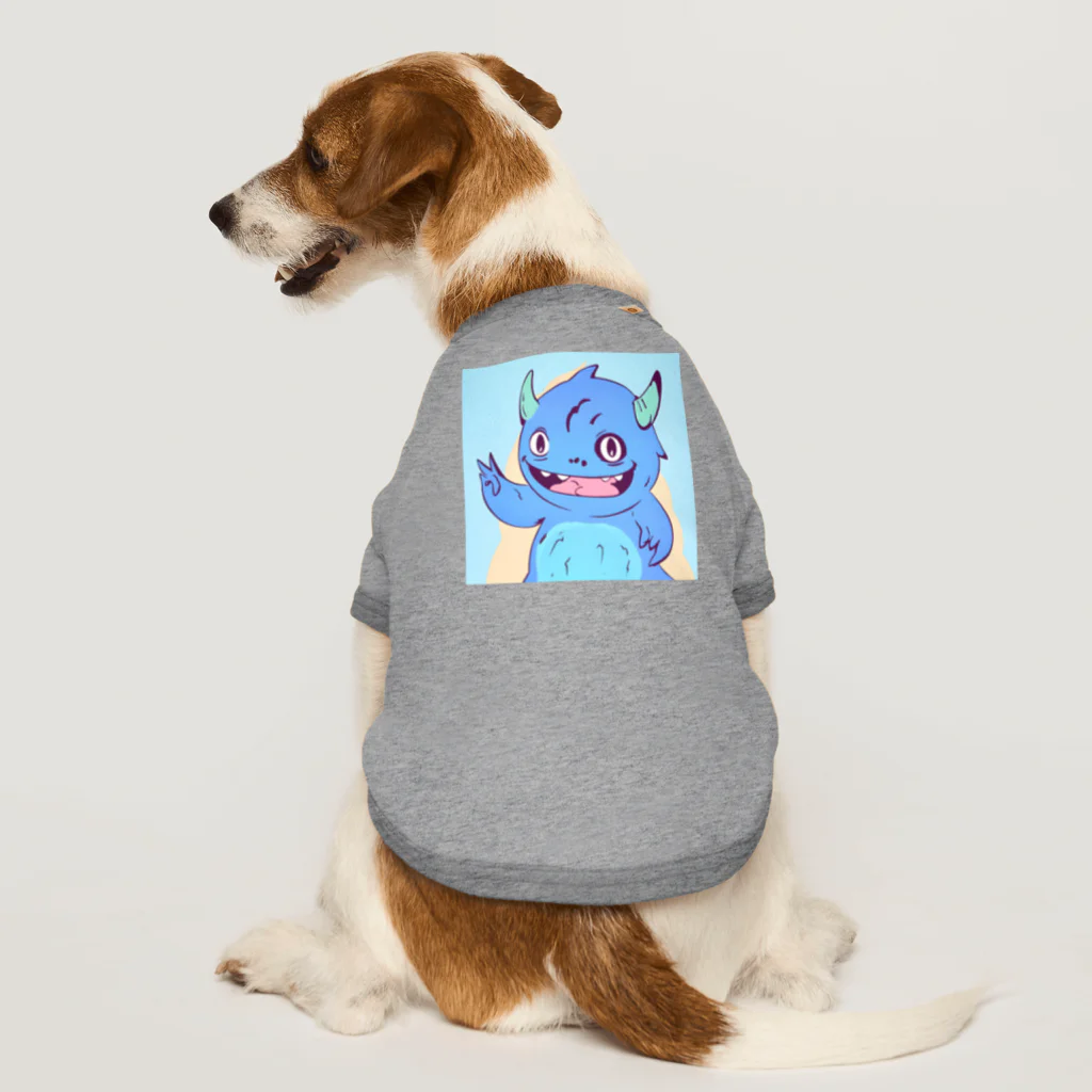 ミリススタイルの可愛い妖怪3号 Dog T-shirt