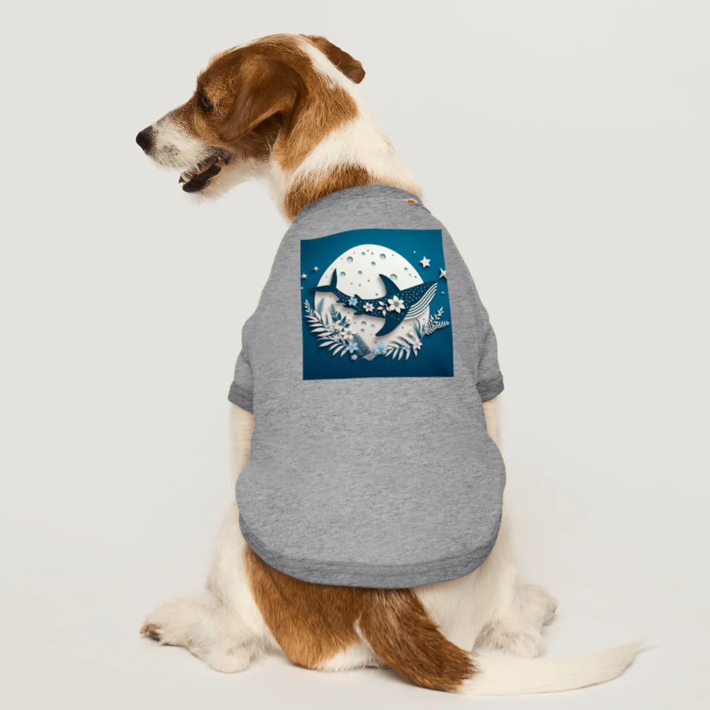 ココナッツアイランド©️のジンベイザメ Dog T-shirt
