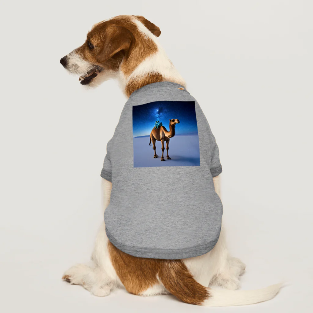 こまつな猫のビョン太郎とキャメルン Dog T-shirt