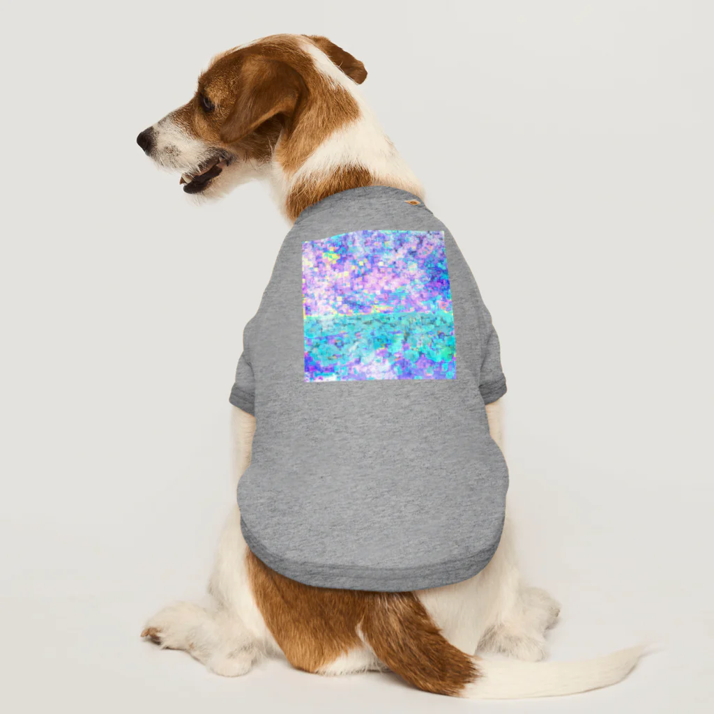 水草の静かの海 Dog T-shirt