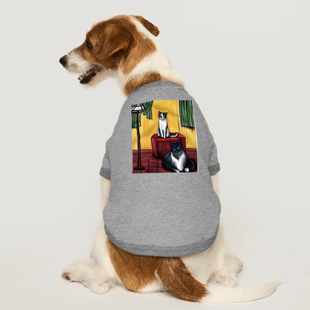 Ppit8のねぇねぇお母さん！ Dog T-shirt