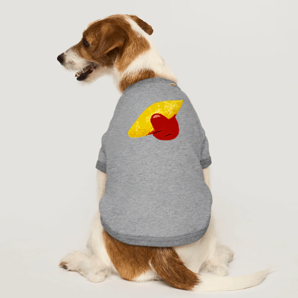 脂身通信Ｚのオムライス Dog T-shirt