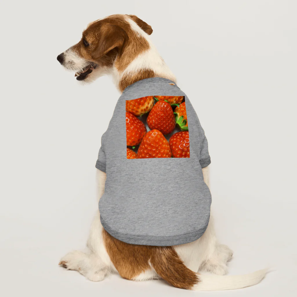 あゆのしおやきのいちご Dog T-shirt