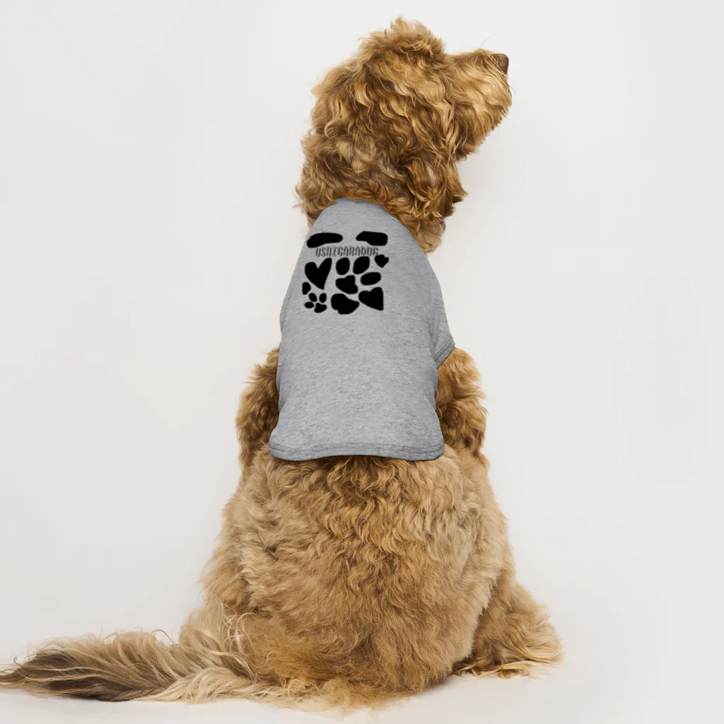 matsukanaSHOPの牛柄犬Ꭲシャツ(白枠なし) ドッグTシャツ